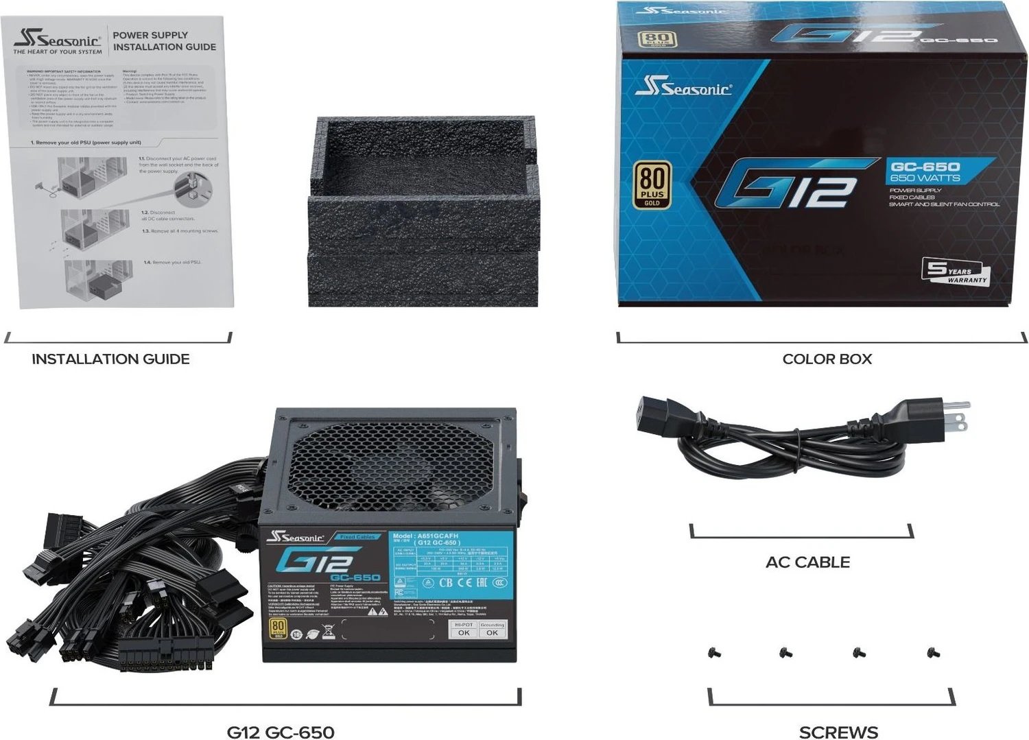 Seasonic G12 GC ürün görseli 2