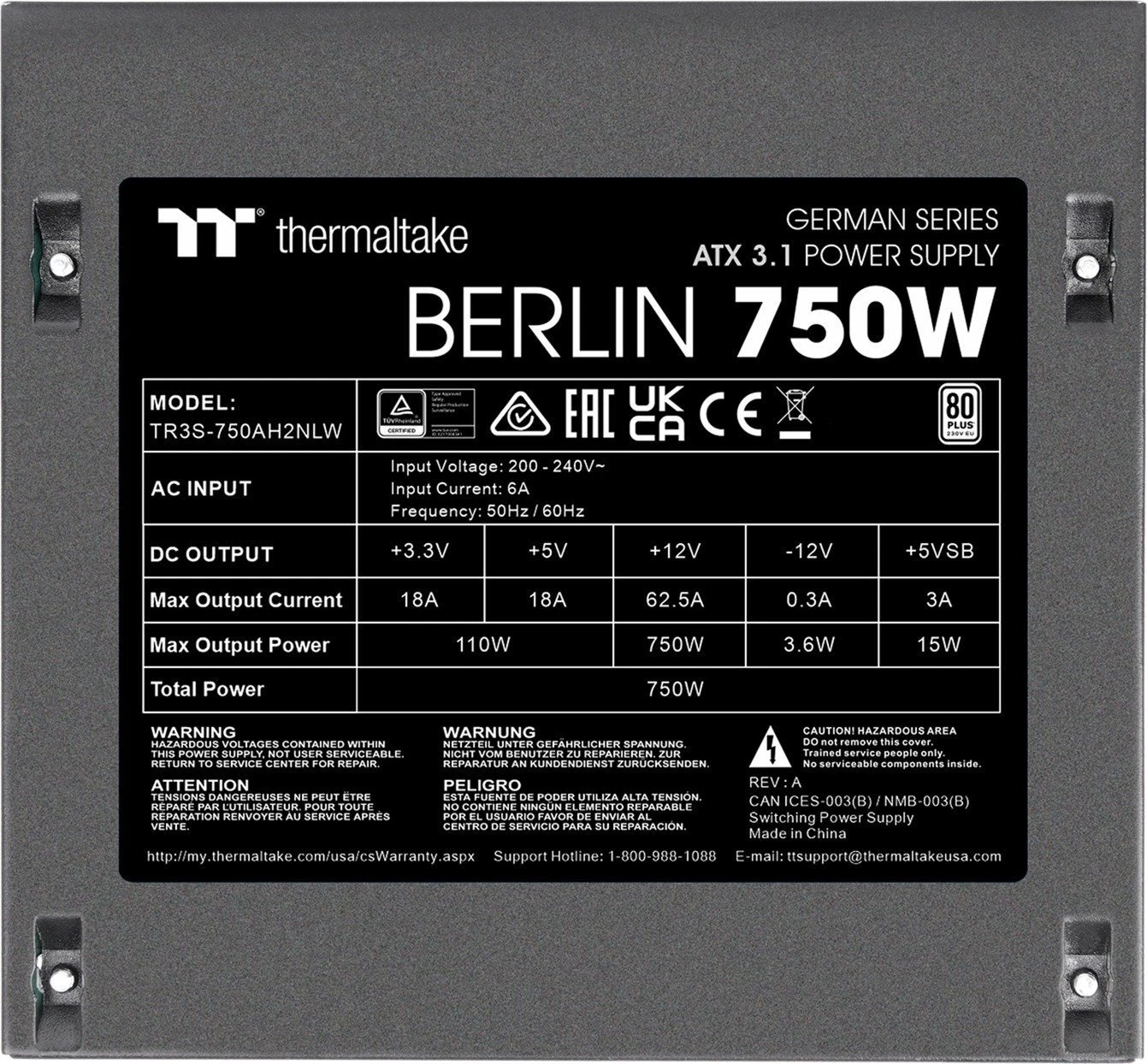 Thermaltake German Series Berlin ürün görseli 2