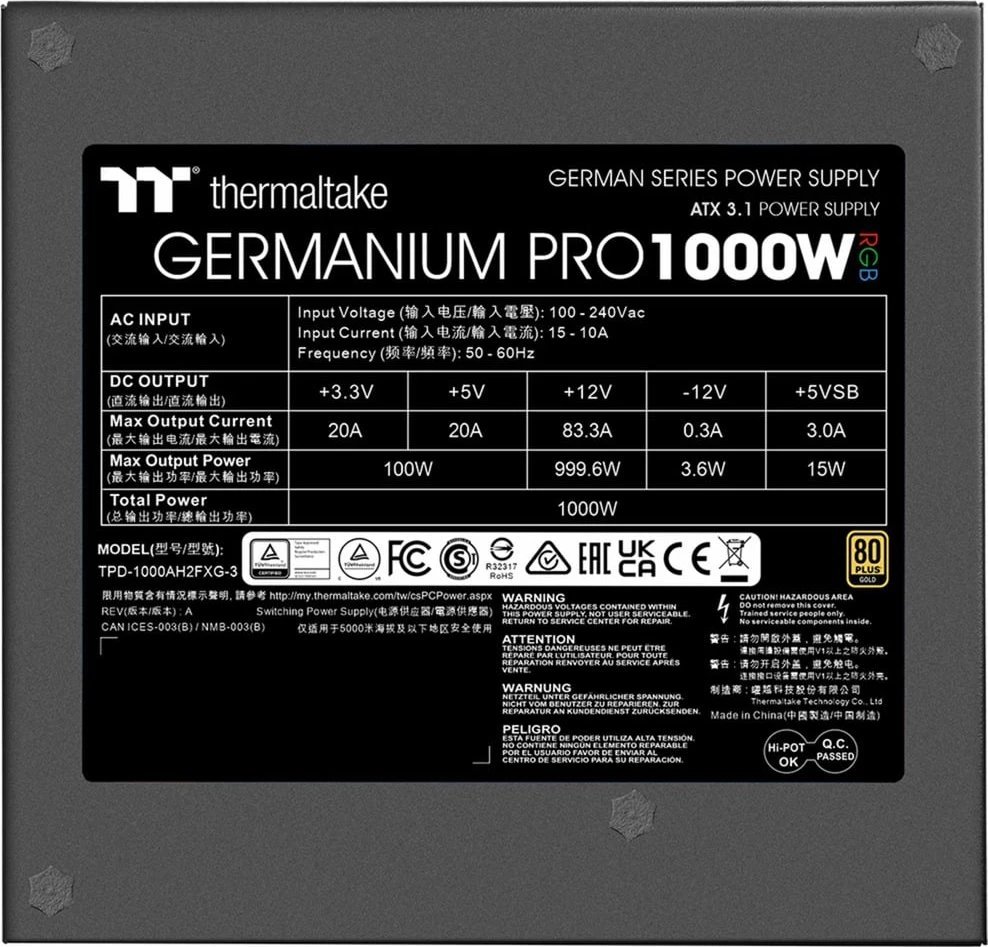 Thermaltake Germanium Pro RGB ürün görseli 2