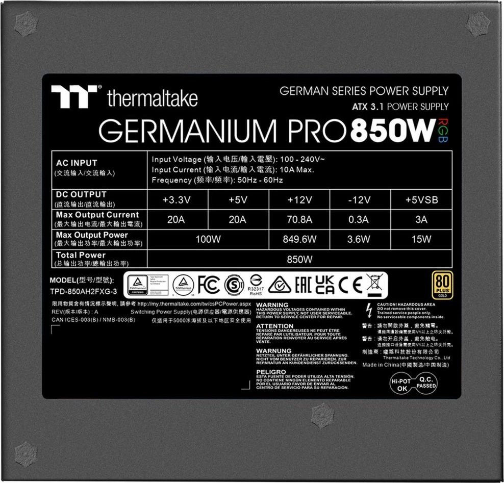 Thermaltake Germanium Pro RGB ürün görseli 2