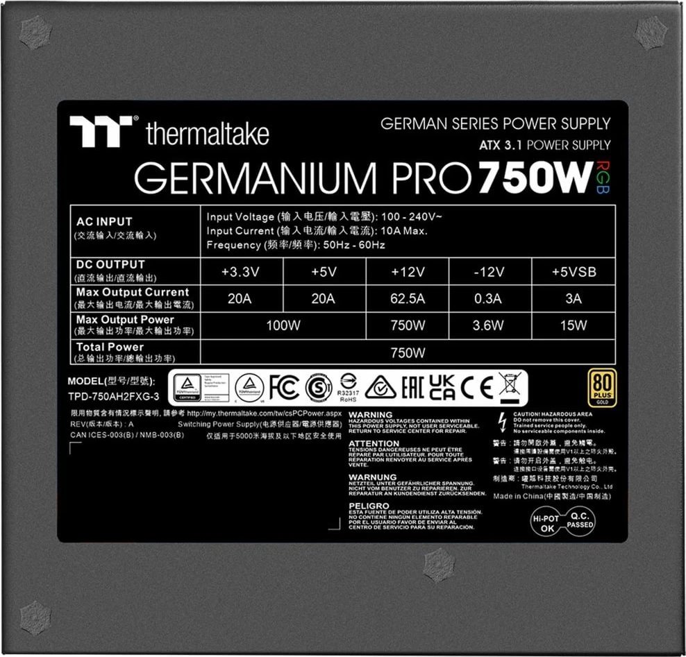 Thermaltake Germanium Pro RGB ürün görseli 2