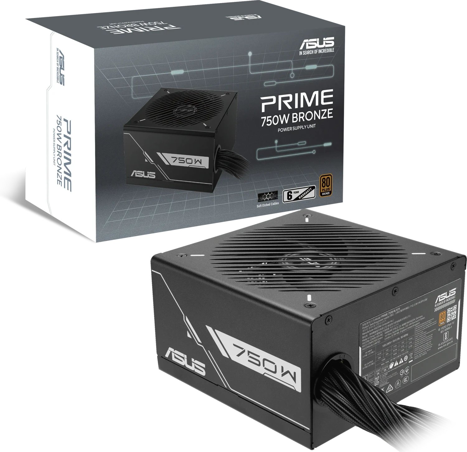 Asus PRIME Bronze 750B ürün görseli 2