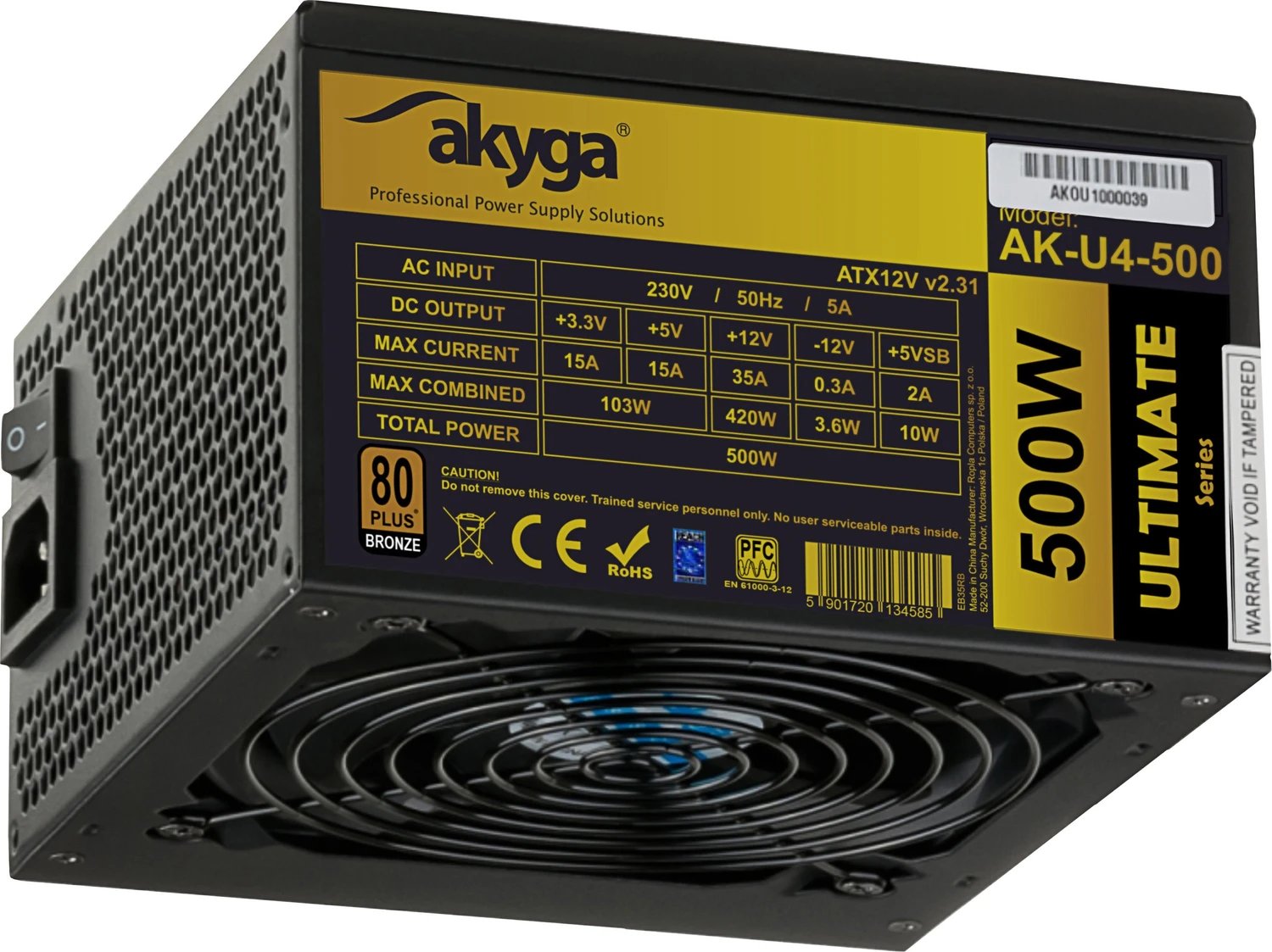 Akyga Ultimate Series AK-U4-500 ürün görseli