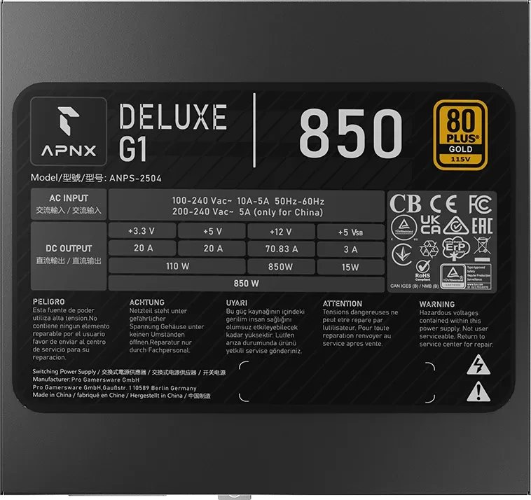 APNX DELUXE G1 product image 2