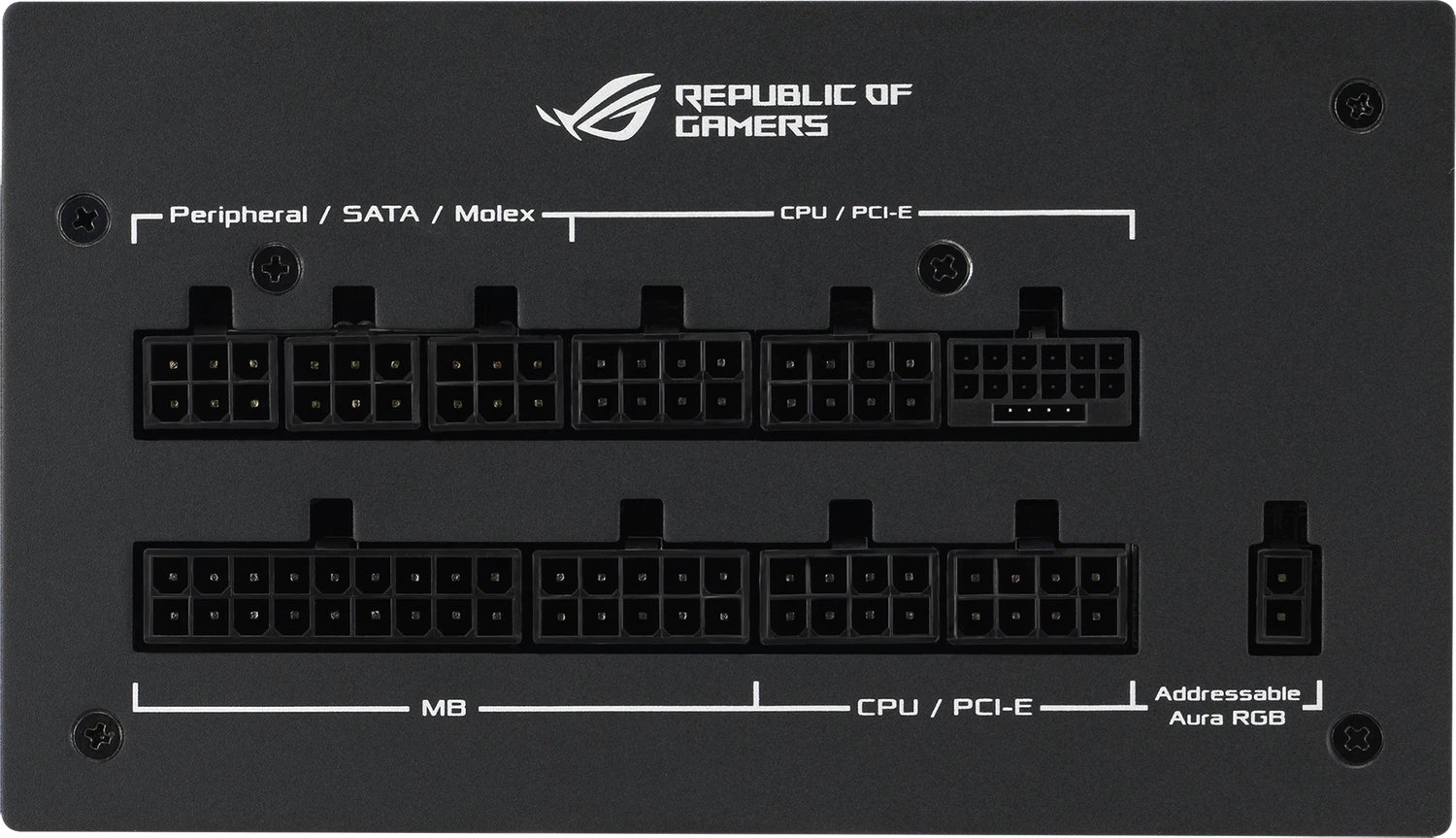 Asus ROG STRIX 1000G Gold Aura Edition ürün görseli 2