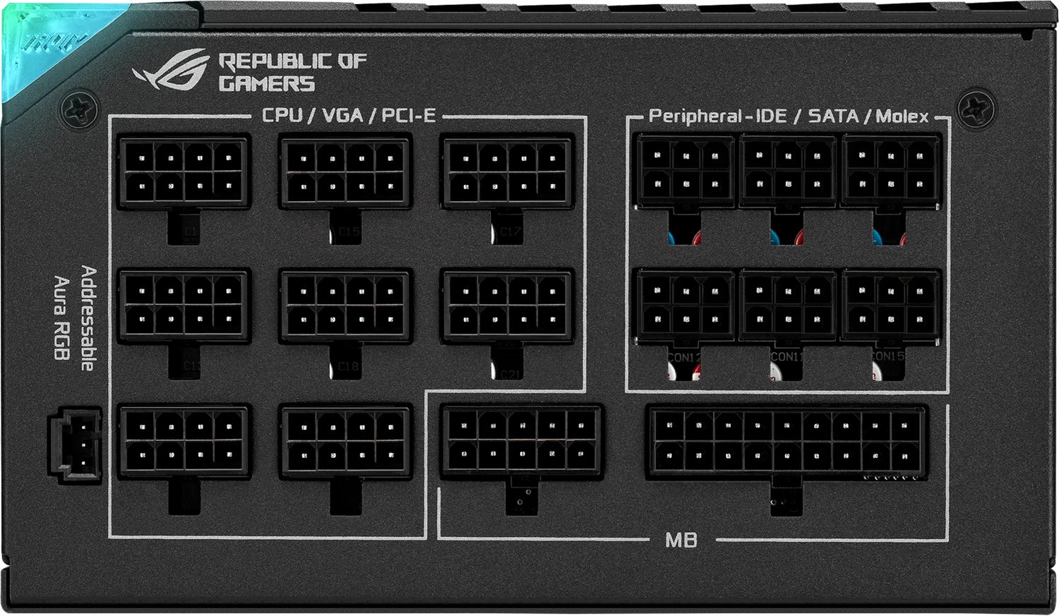 Asus ROG Thor Platinum II 1000P2 ürün görseli 3