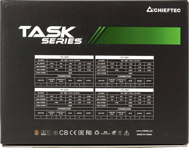 Chieftec TASK TPS-700S product image 2
