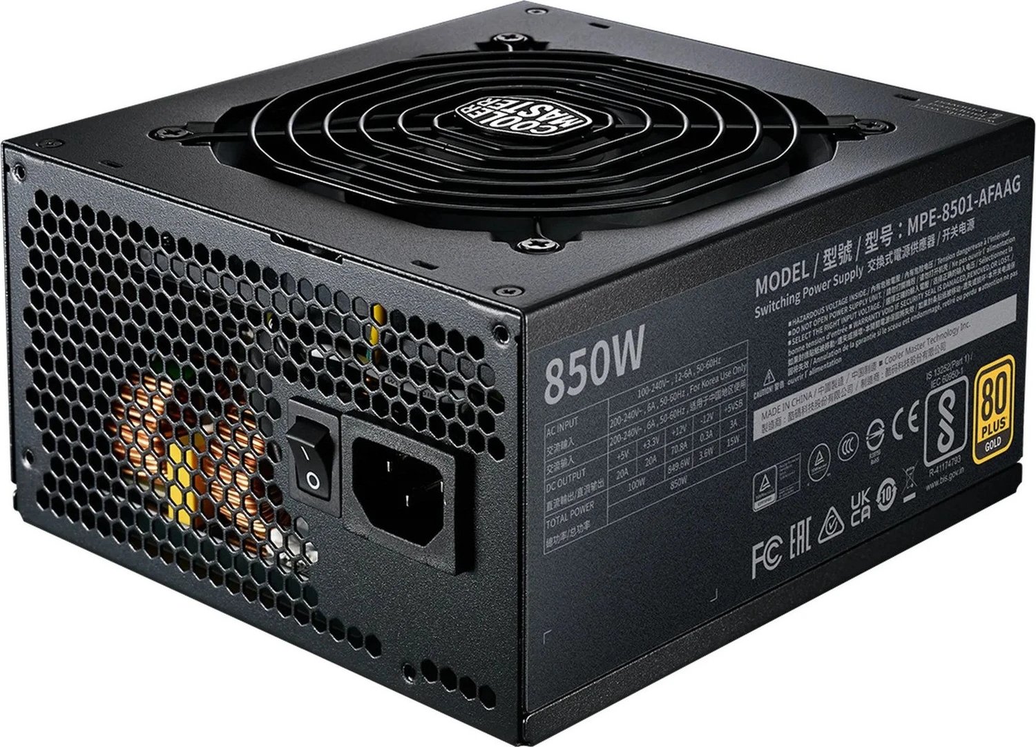 Cooler Master MWE Gold V2 850 product image