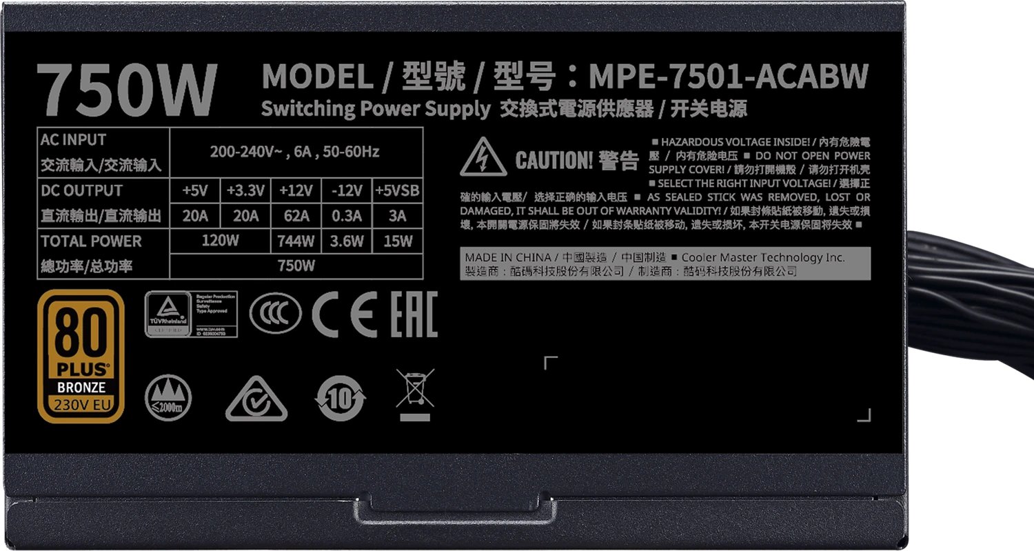 Cooler Master MWE Bronze V2 product image 2