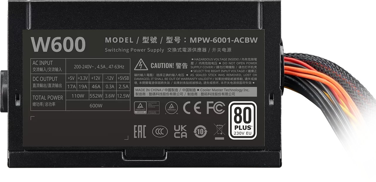 Cooler Master Elite NEX W600 ürün görseli 2
