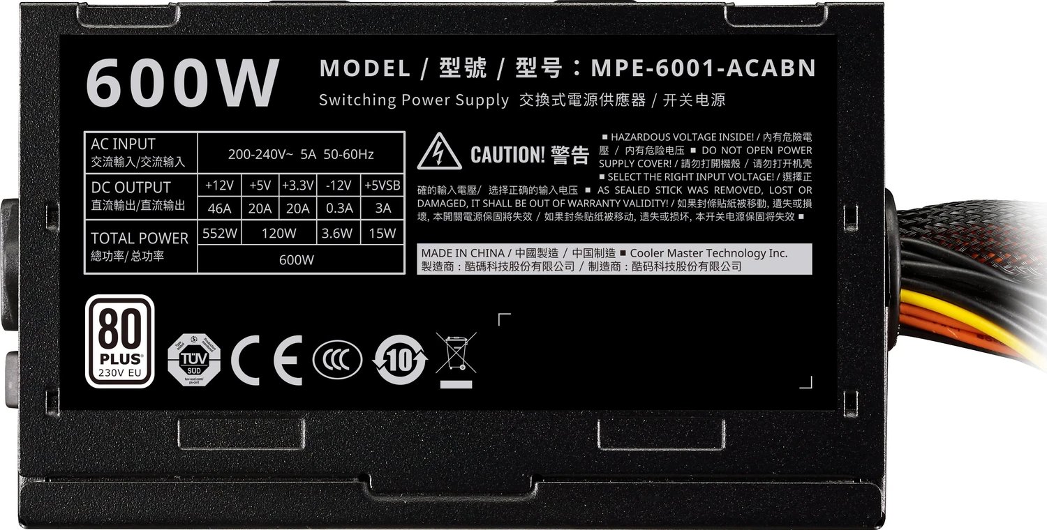 Cooler Master Elite V4 ürün görseli 3