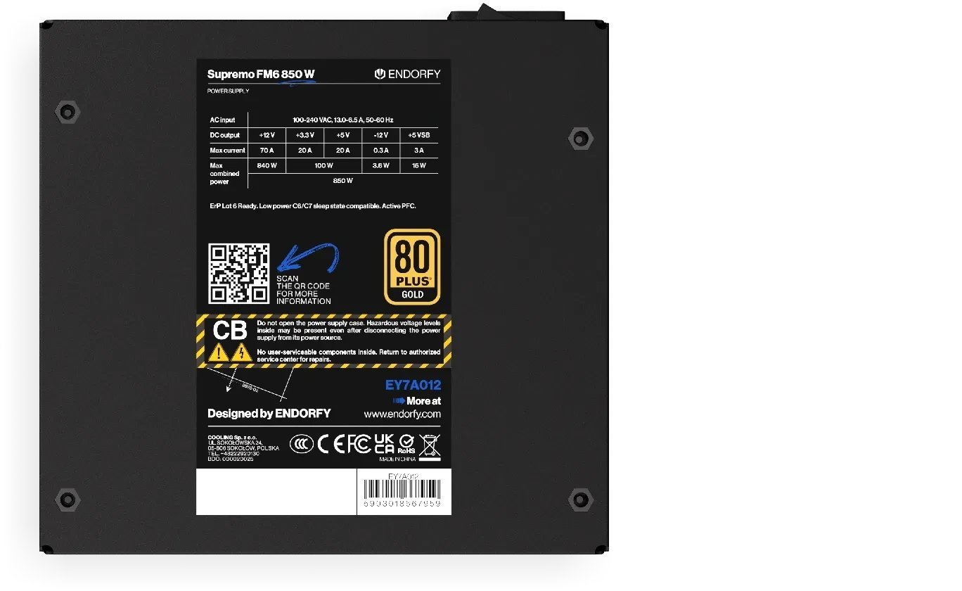 Endorfy Supremo FM6 Gold product image 2