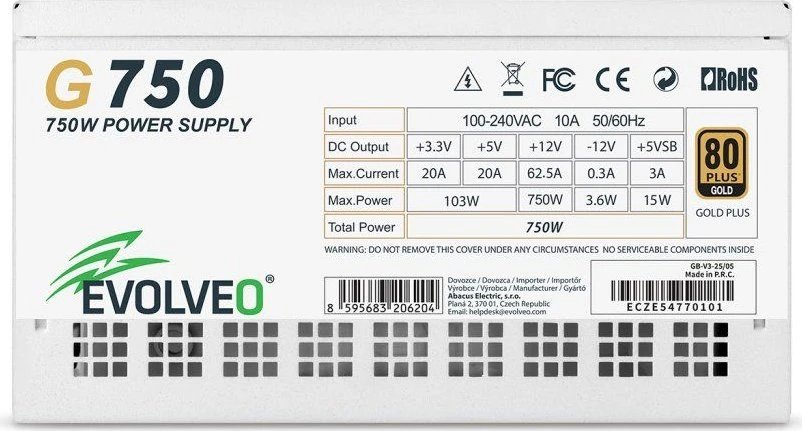Evolveo Gold Series G750 White product image 2