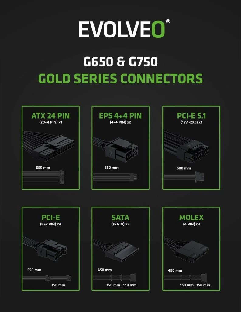 Evolveo Gold Series G750 White product image 3