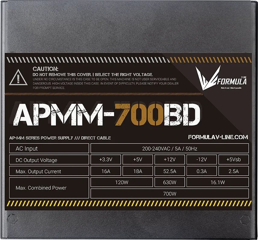 Formula V Line APMM-700BD ürün görseli 2