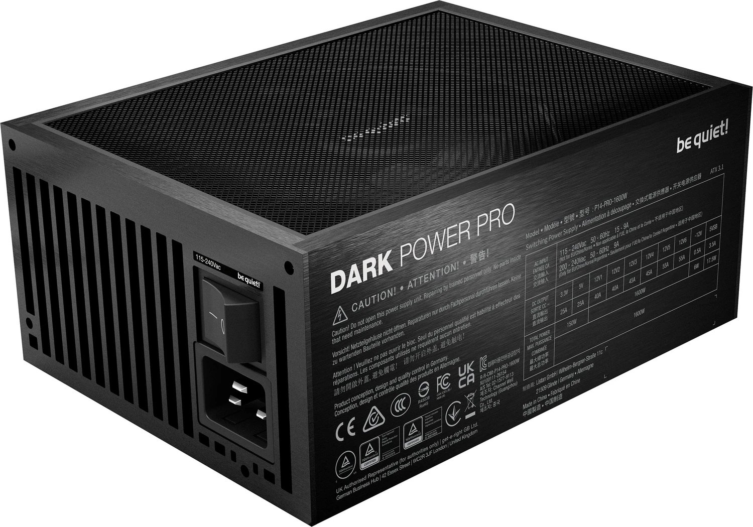 be quiet! Dark Power Pro 14 IO product image