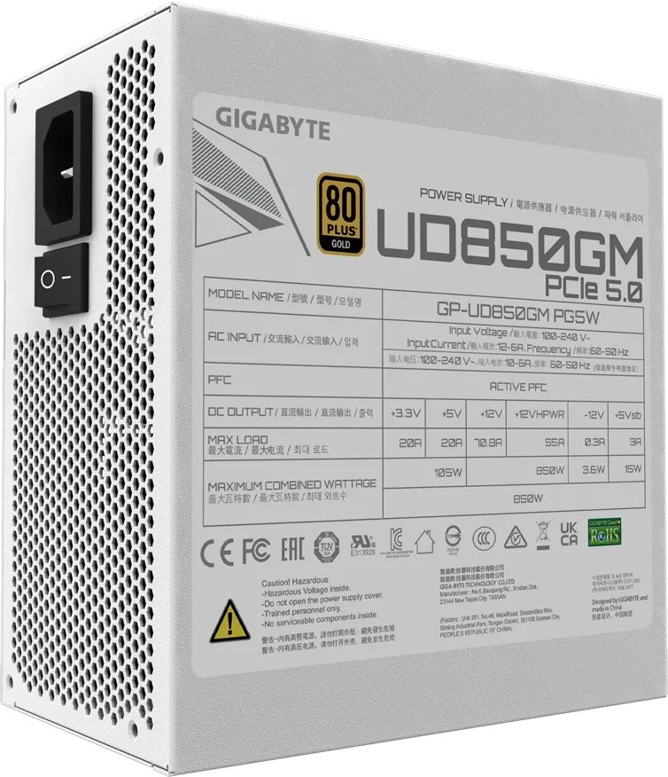 Gigabyte UD850GM PG5W product image 2