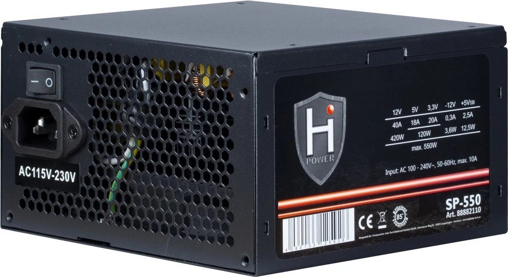 Inter-Tech HiPower SP-550 ürün görseli