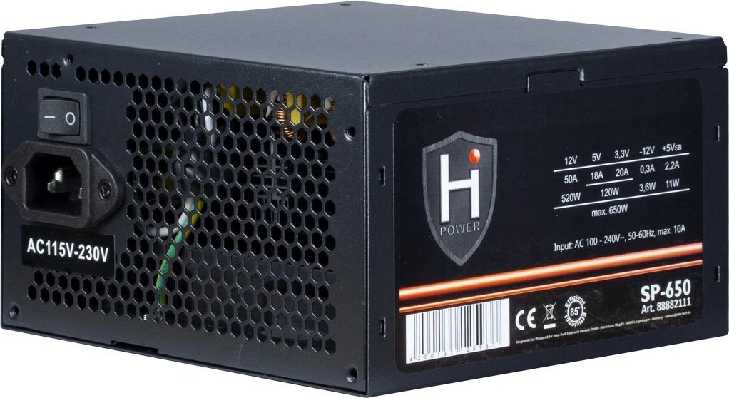 Inter-Tech HiPower SP-650 ürün görseli