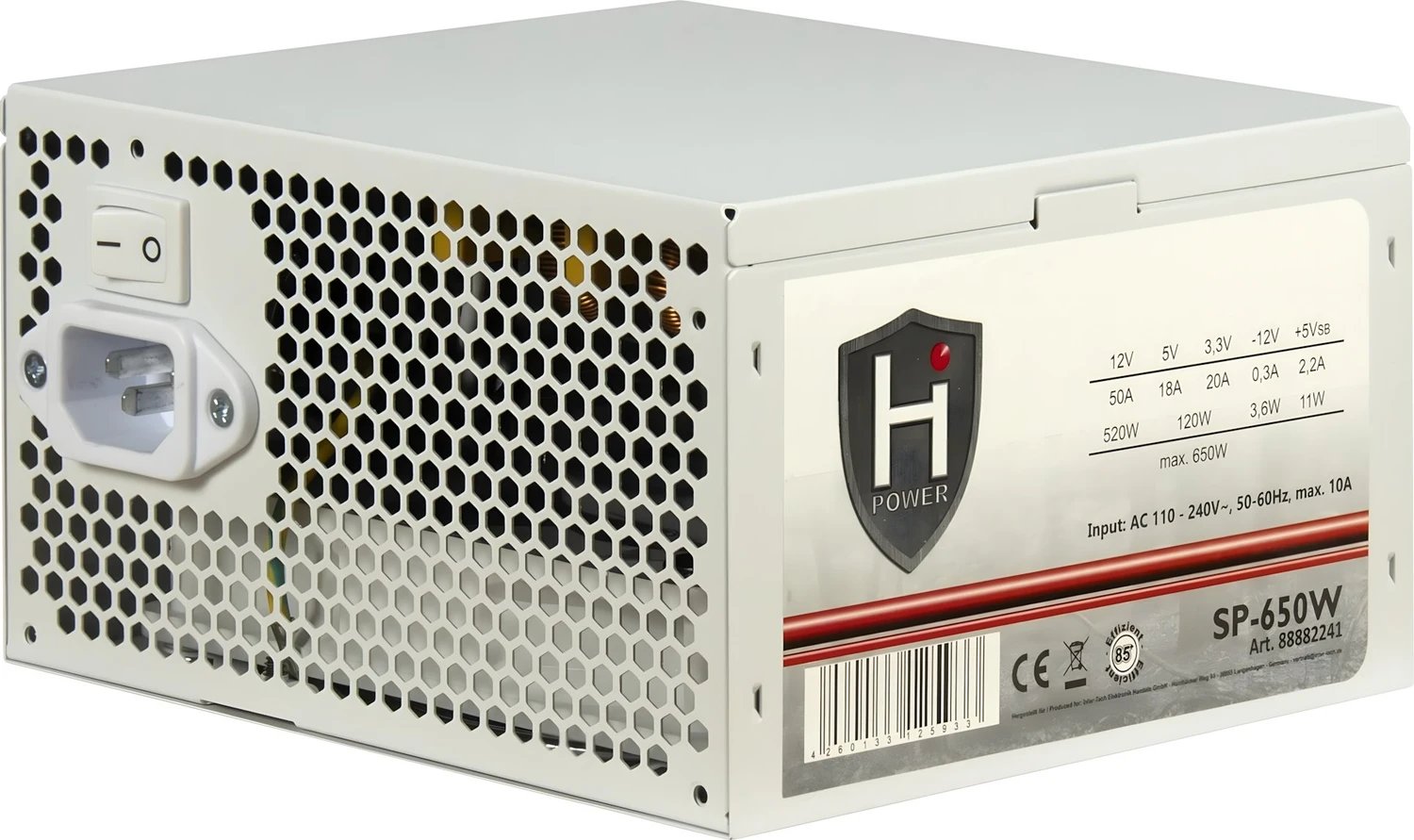 Inter-Tech HiPower SP-650 product image