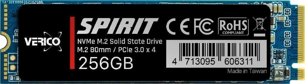 Verico Spirit SSD 256GB ürün görseli