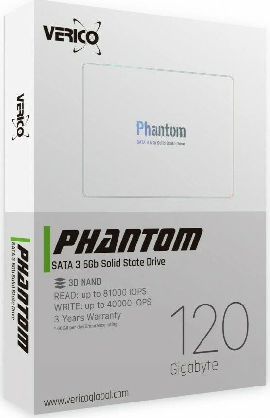 Verico Phantom SSD 120GB ürün görseli