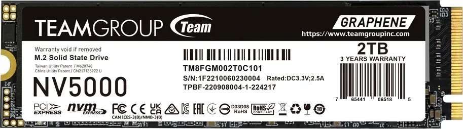 TeamGroup NV5000 2TB ürün görseli