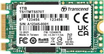 Transcend Industrial MTS570T-I SSD 256GB product image