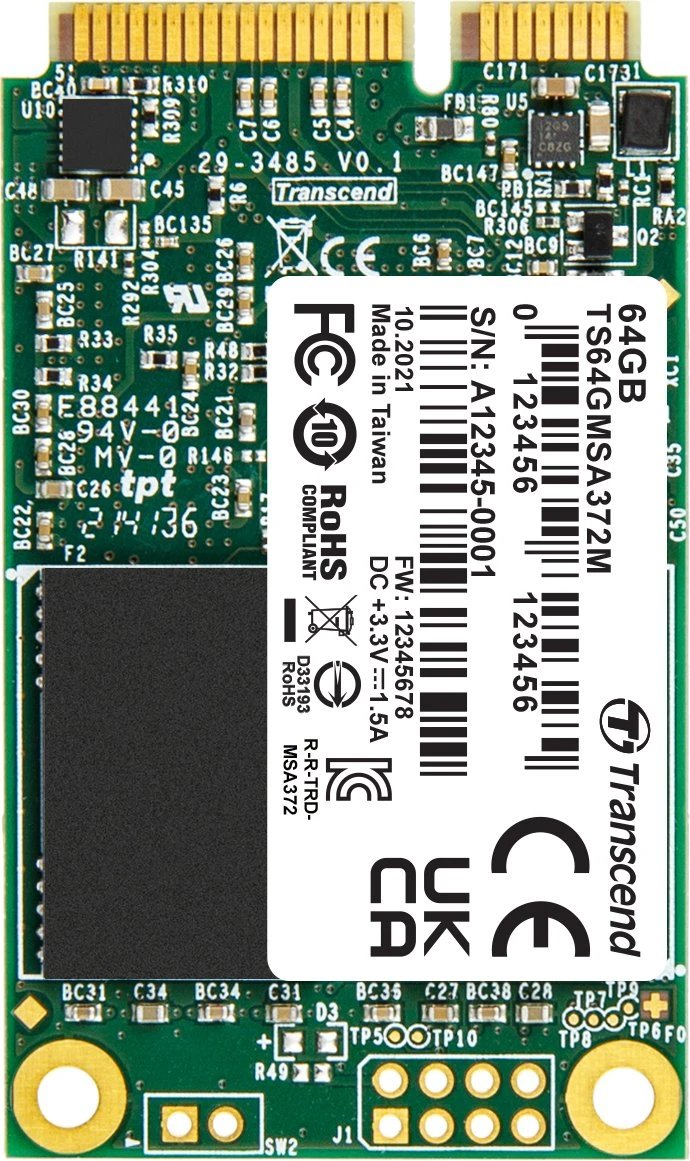 Transcend MSA372M 64GB ürün görseli