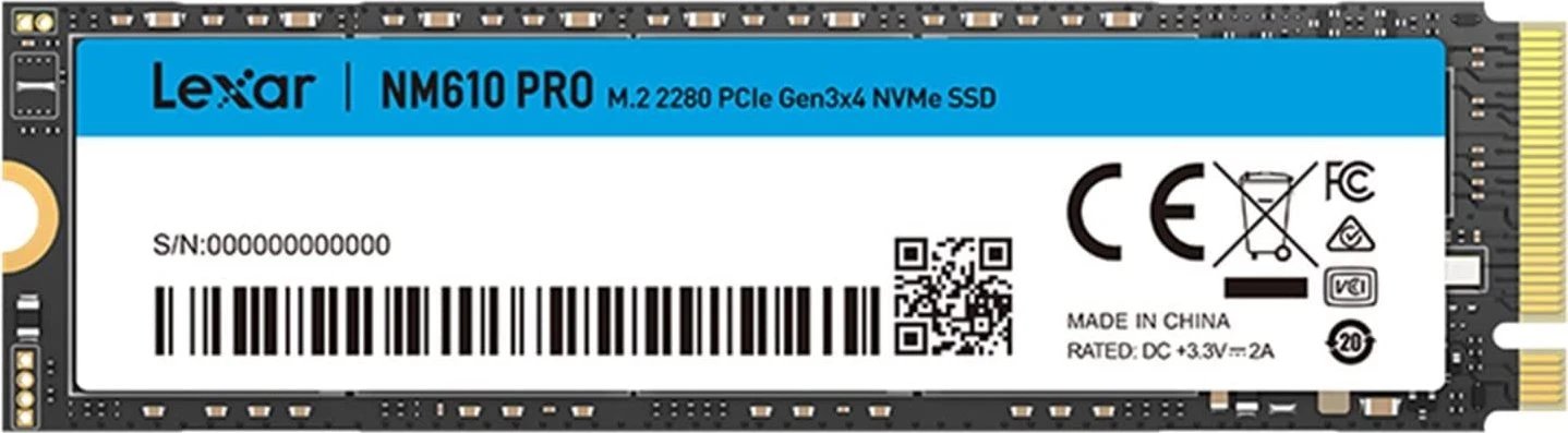 Lexar NM610 Pro 2TB ürün görseli