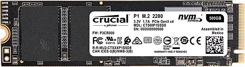 Crucial P1 500GB ürün görseli