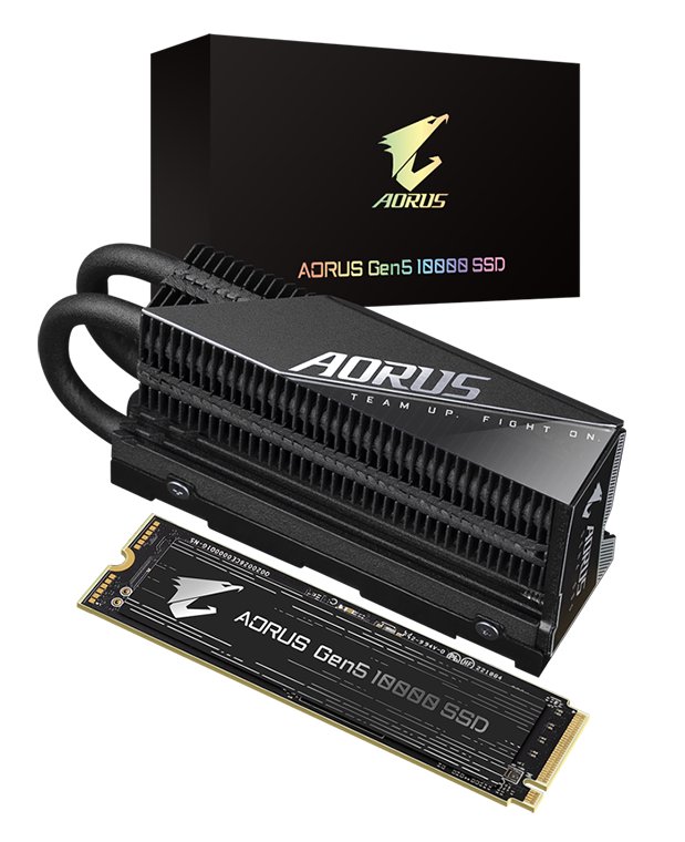 GIGABYTE AORUS Gen5 10000 1TB with Heatsink ürün görseli