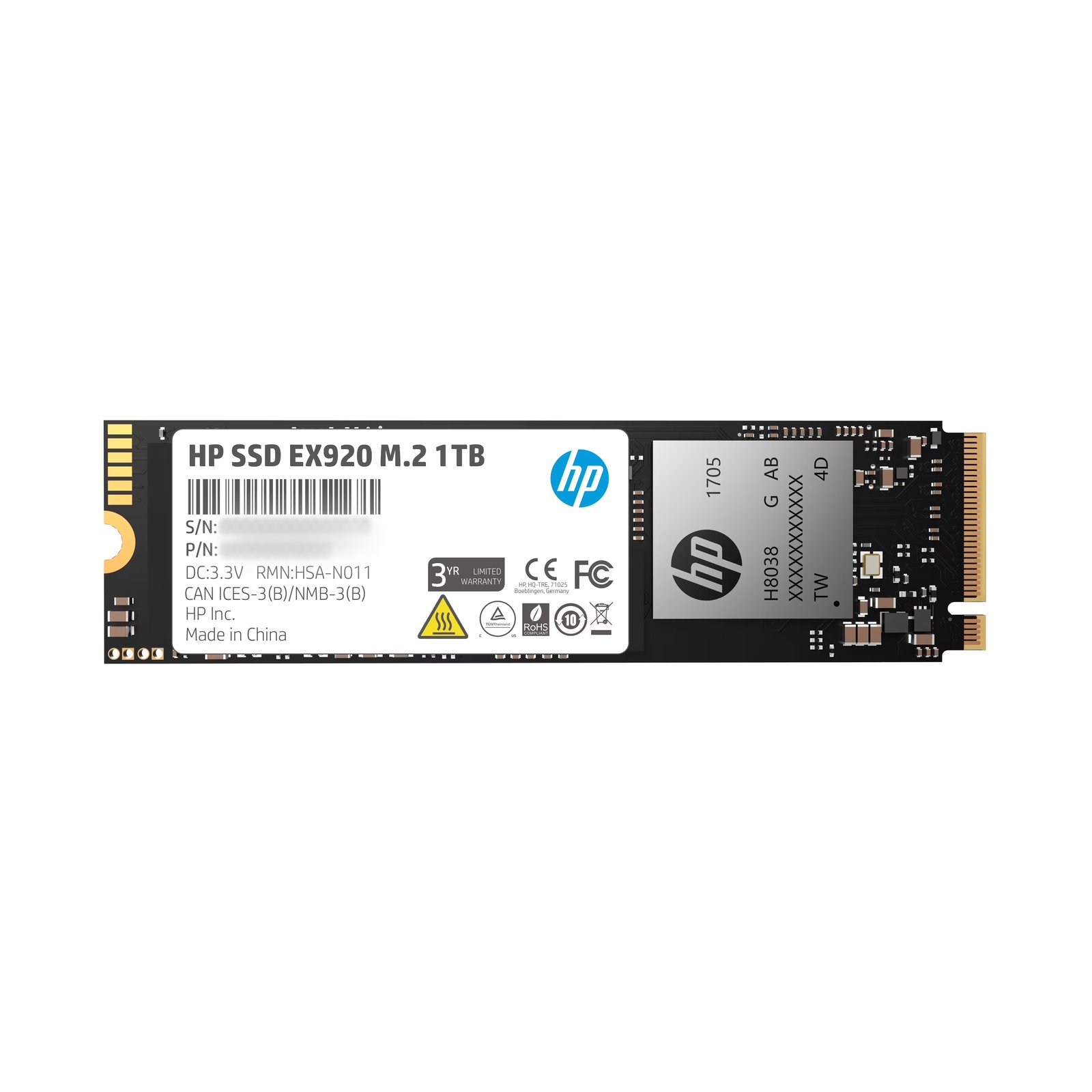HP EX920 1TB product image