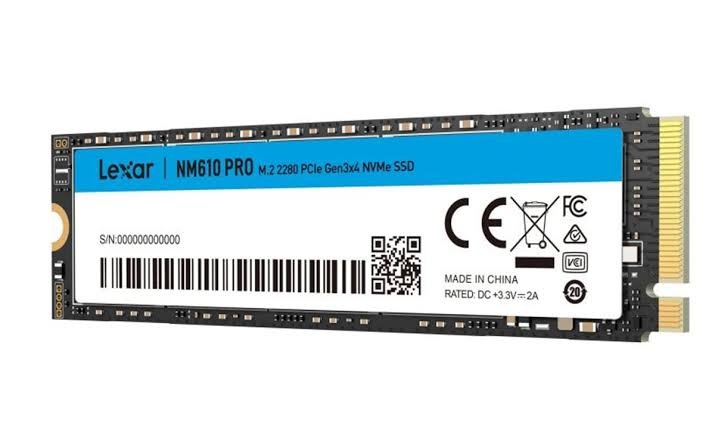Lexar NM610 500GB product image