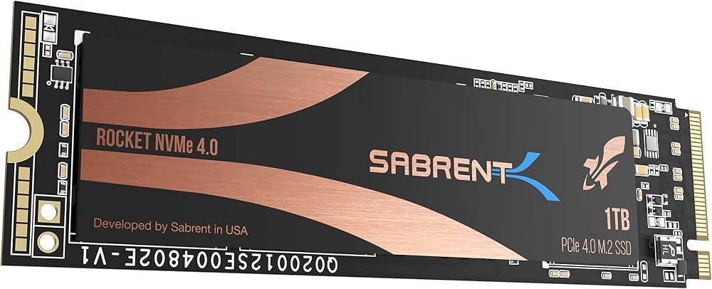 Sabrent Rocket NVMe 4.0 1TB product image