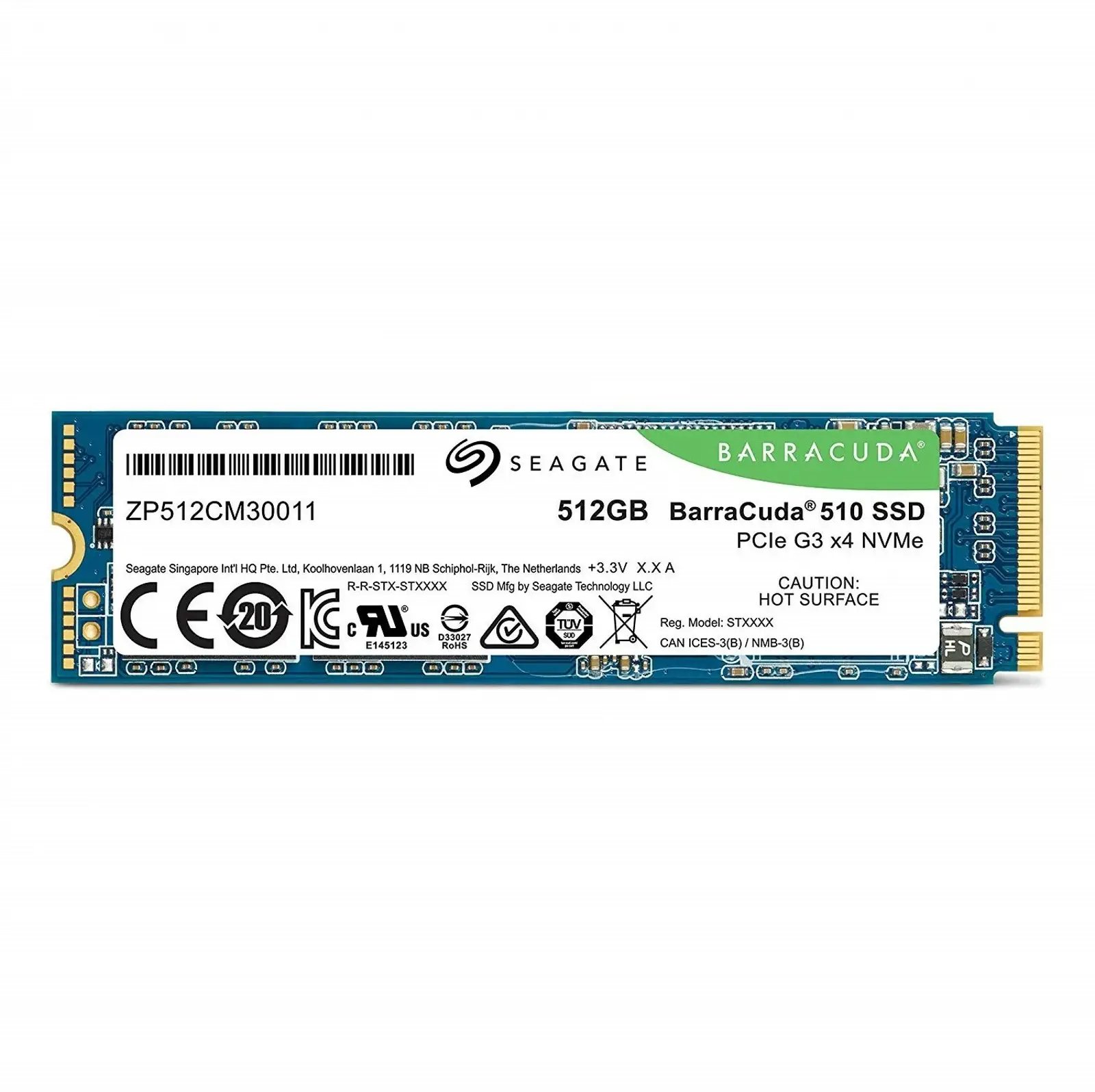 Seagate BarraCuda 510 512GB ürün görseli