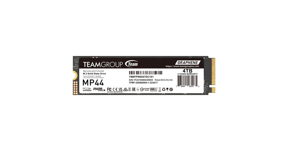 TeamGroup MP44 4TB ürün görseli