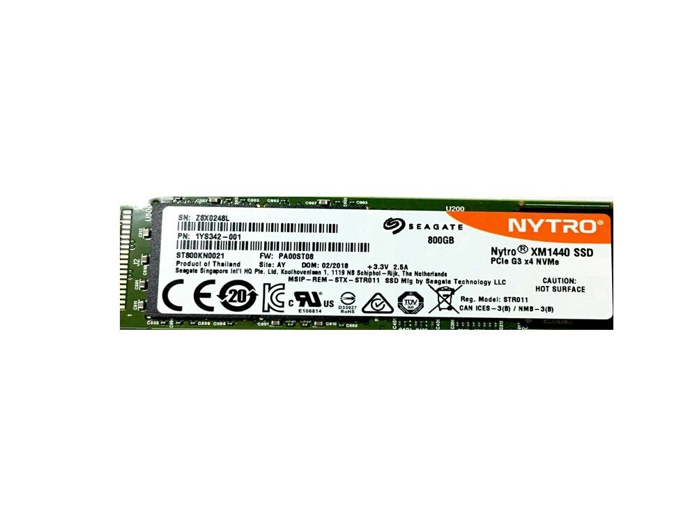 Seagate XM1440 800GB ürün görseli