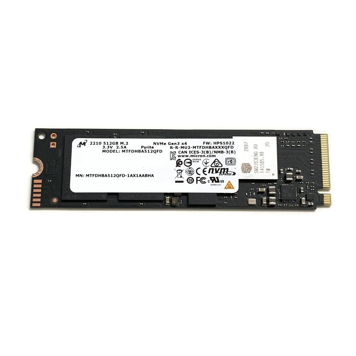 Micron 2210 512GB ürün görseli
