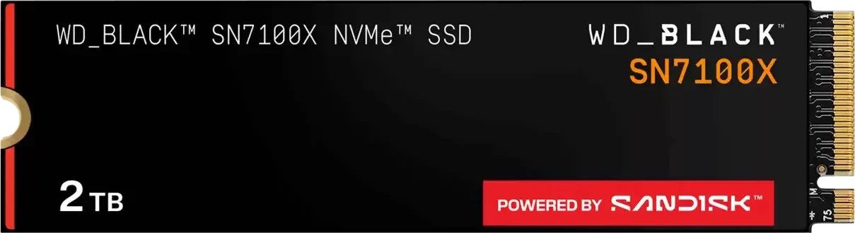 SanDisk WD_BLACK SN7100X NVMe SSD for ROG Xbox Ally (X) & PC 2TB ürün görseli