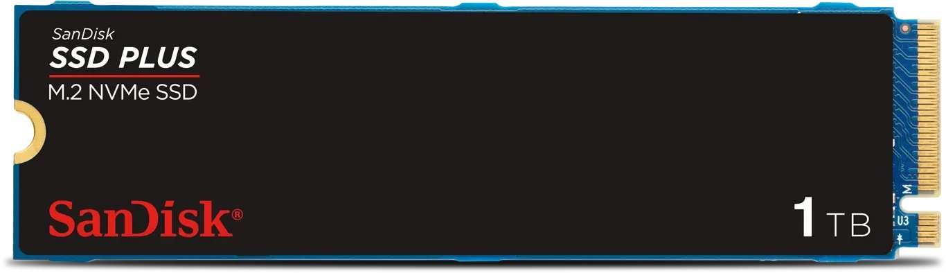 SanDisk PLUS SSD 1TB ürün görseli