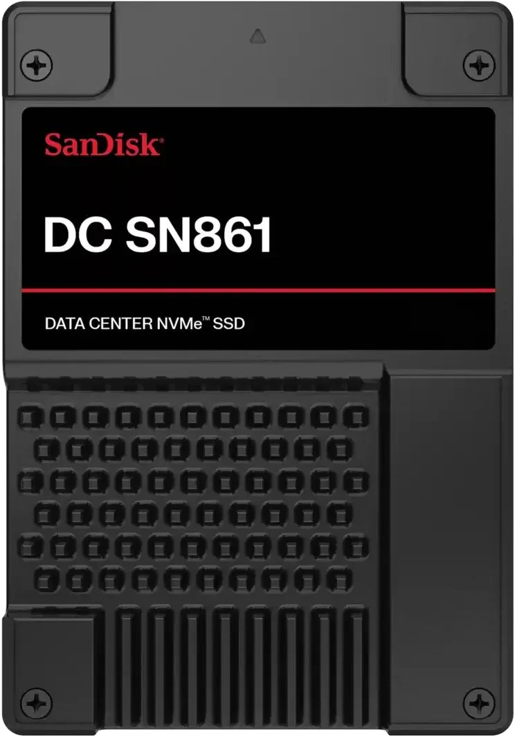 SanDisk DC SN861 3.84TB ürün görseli