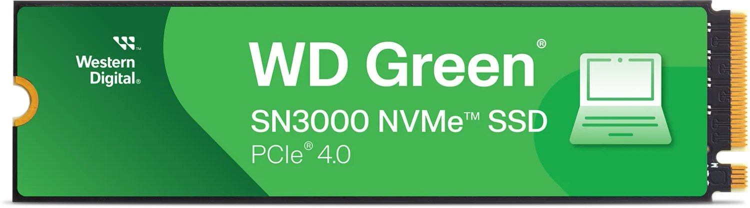 Western Digital WD Green SN3000 NVMe SSD 2TB ürün görseli