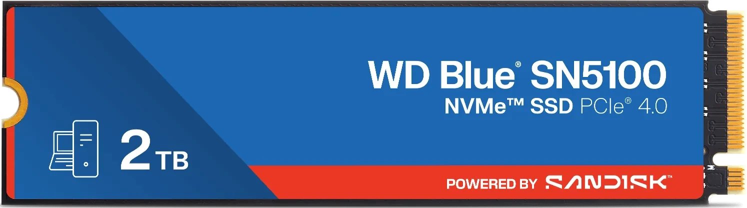 Western Digital WD Blue SN5100 NVMe SSD 2TB ürün görseli