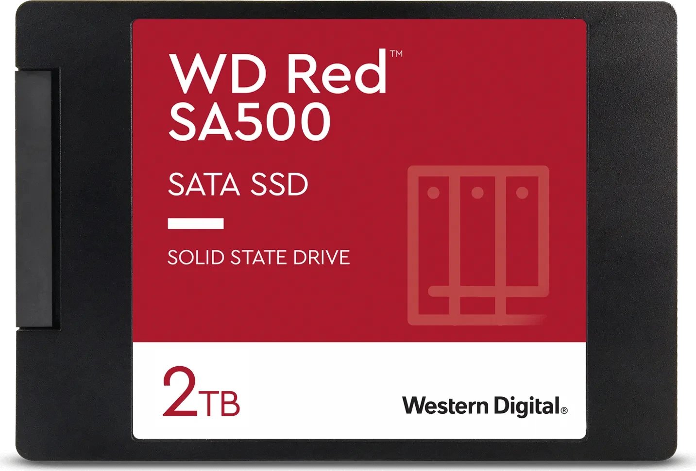 Western Digital WD Red SA500 NAS SATA SSD 2TB ürün görseli