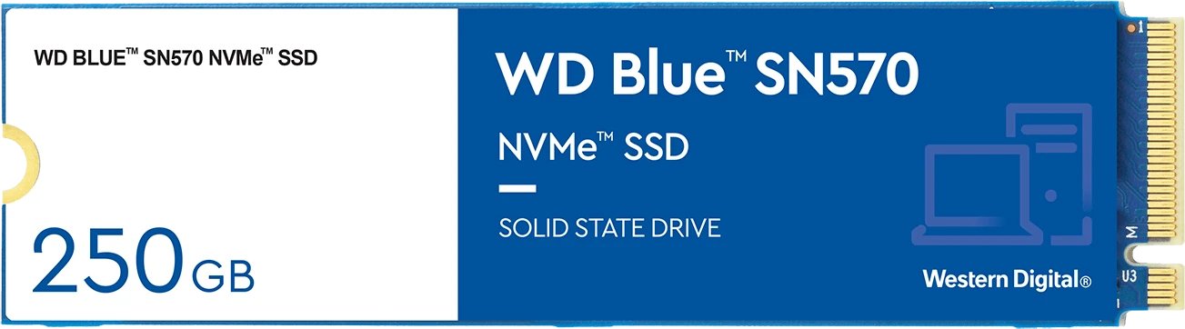 Western Digital WD Blue SN570 NVMe SSD 250GB ürün görseli