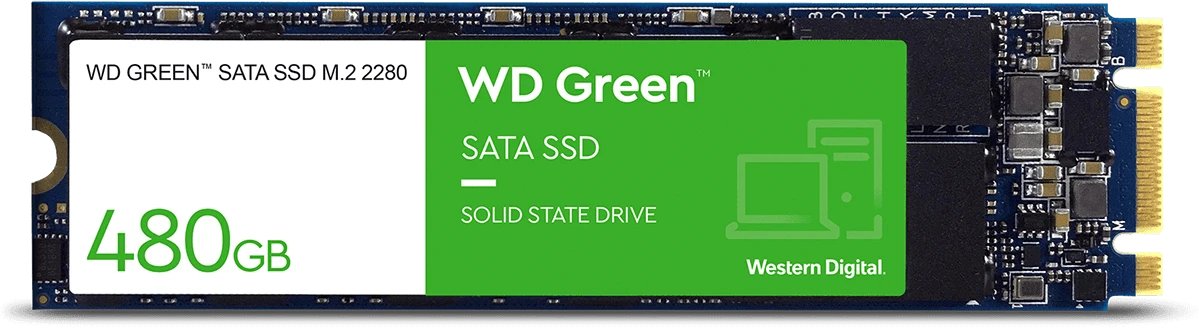 Western Digital WD Green SATA SSD 480GB 3D NAND ürün görseli