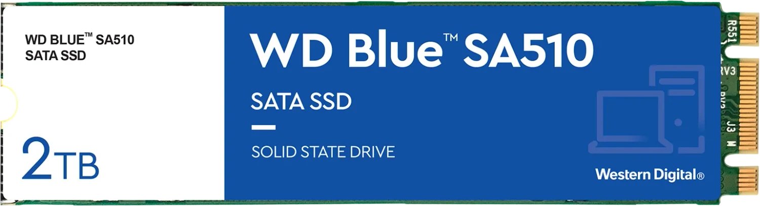 Western Digital WD Blue SA510 SSD 2TB M.2 ürün görseli