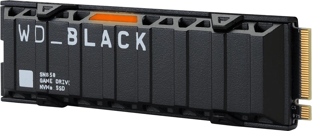 Western Digital WD_BLACK SN850 NVMe SSD 1TB ürün görseli