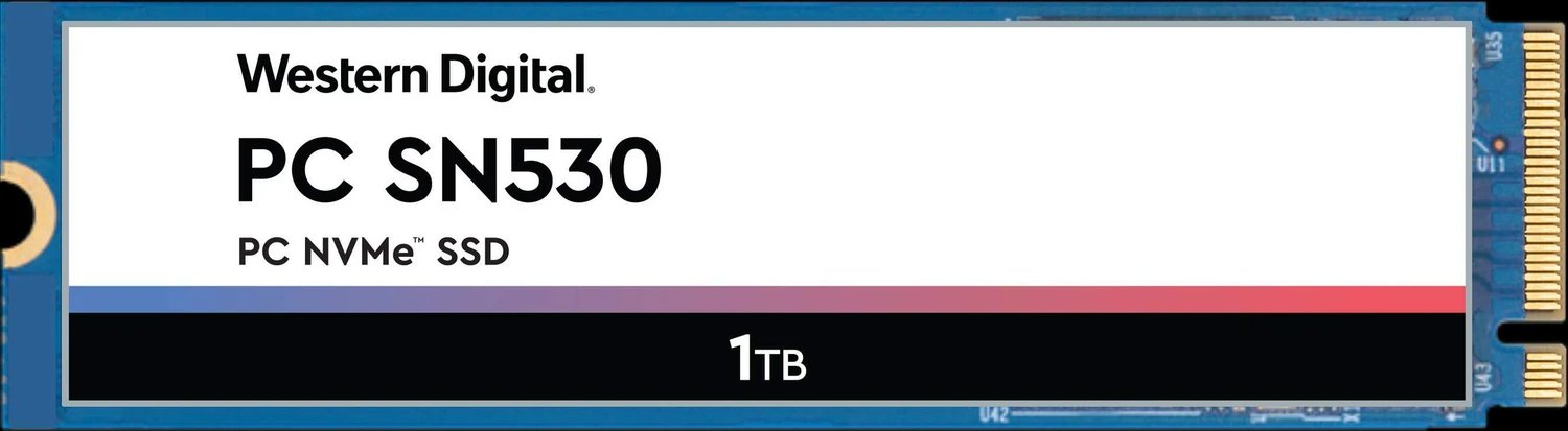 Western Digital PC SN530 NVMe SSD 1TB ürün görseli